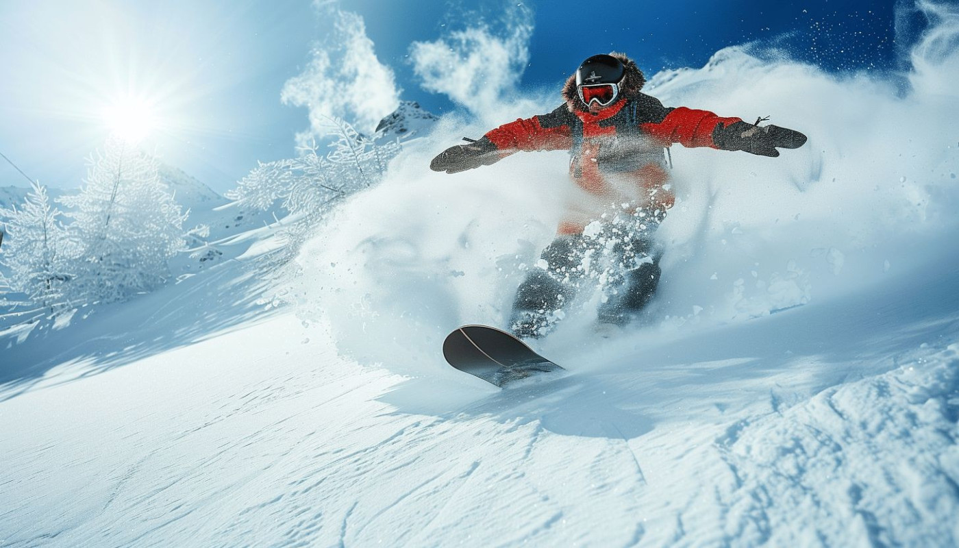 Le surf sur neige, le nouveau sport extrême à la mode